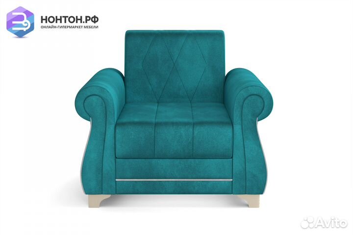 Кресло Порто зеленое