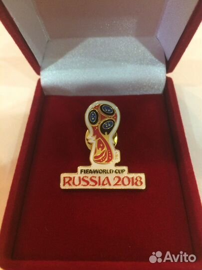 Значок, логотип. Чемпионат Мира Russia 2018