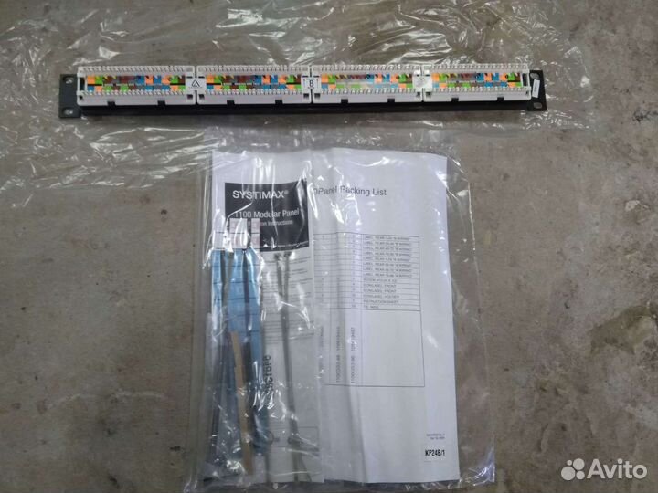 Патч панель 24