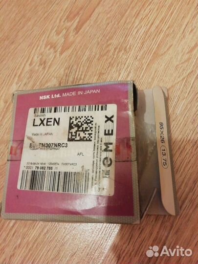 Подшипник опорный новый NSK TM307NRC3