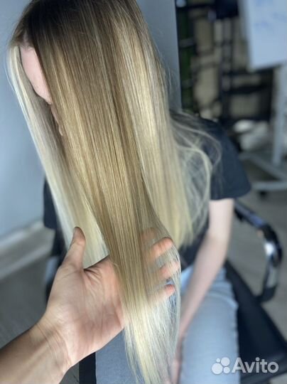 Сложное окрашивание, airtouch, аиртач