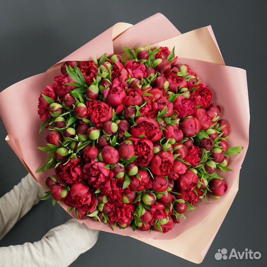 Пионы Цветы Доставка