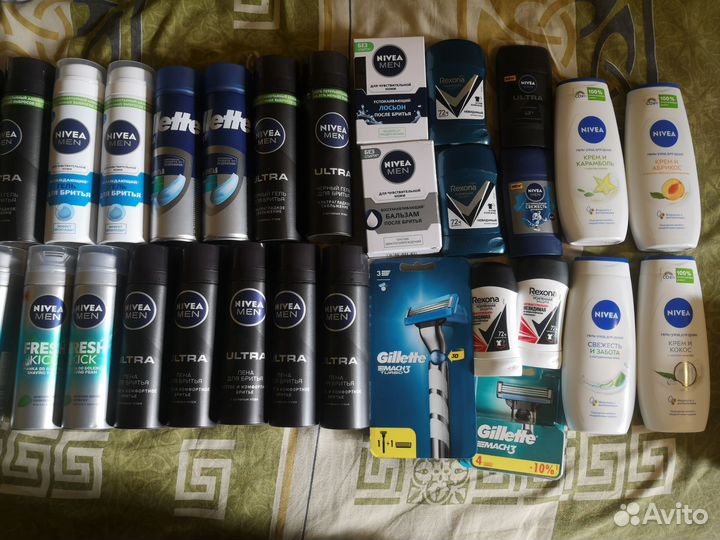 Nivea Men пена и гель для бритья