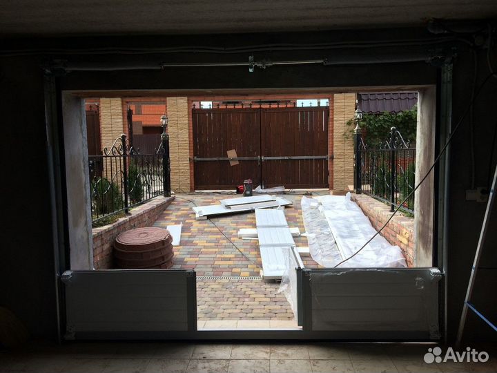 Секционные Тёплые ворота Дорхан c пультом