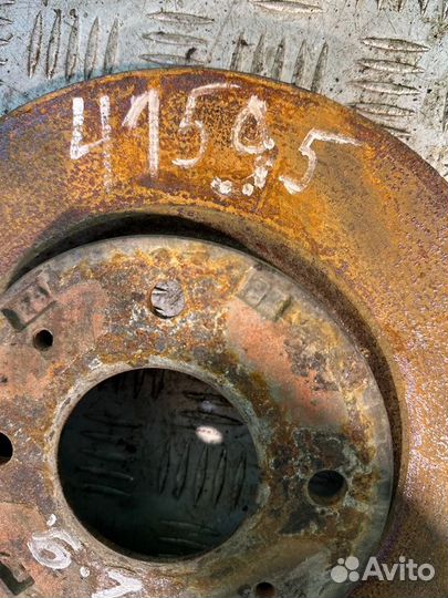 Диск тормозной передний Mitsubishi Lancer 9