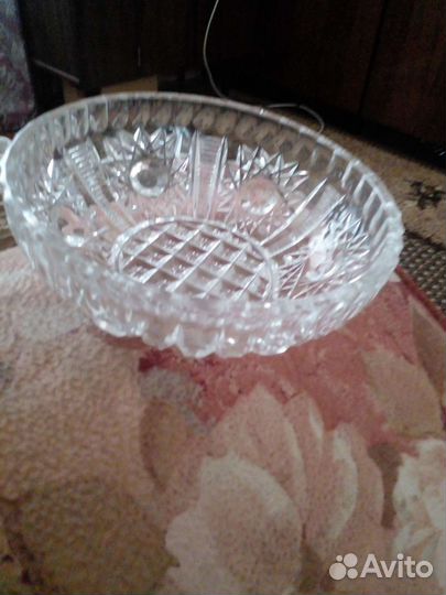 Хрусталь. Блюдо для фруктов или салатник