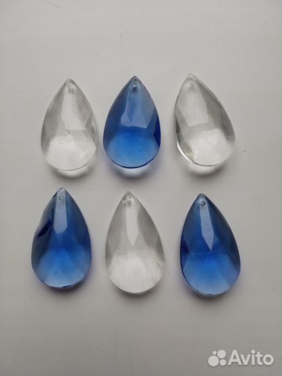 Подвески стеклянные для люстры