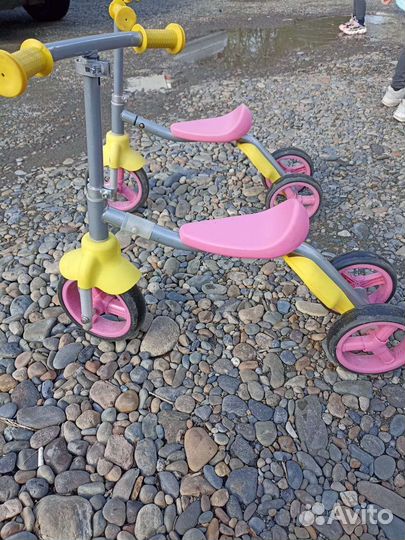 Беговел - самокат, 2 в 1