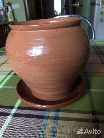 Горшок для запекания СССР 2 л