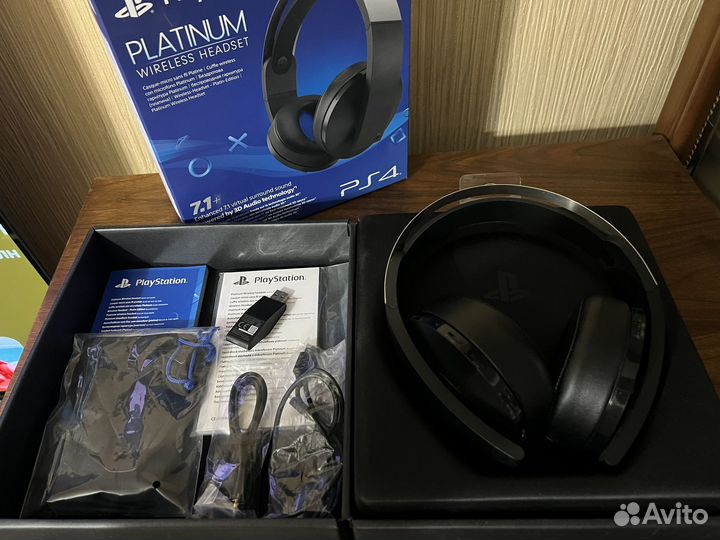 Наушники Sony platinum wireless ps4/ps5