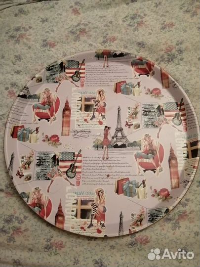 Поднос декоративный