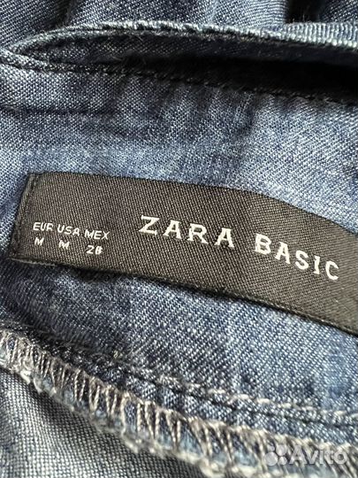 Джинсовый сарафан Zara