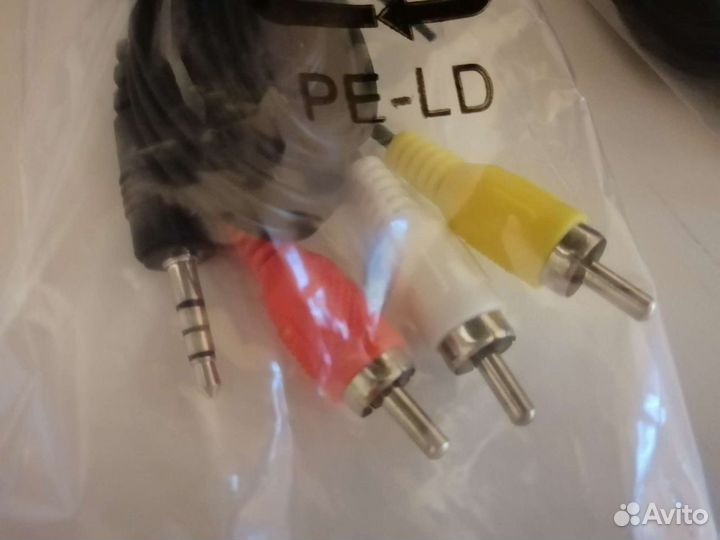 Кабель Штекер Джек 3,5 - тюльпаны 3RCA