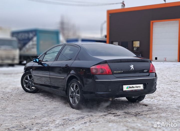 Peugeot 407 2.0 AT, 2006, 316 000 км