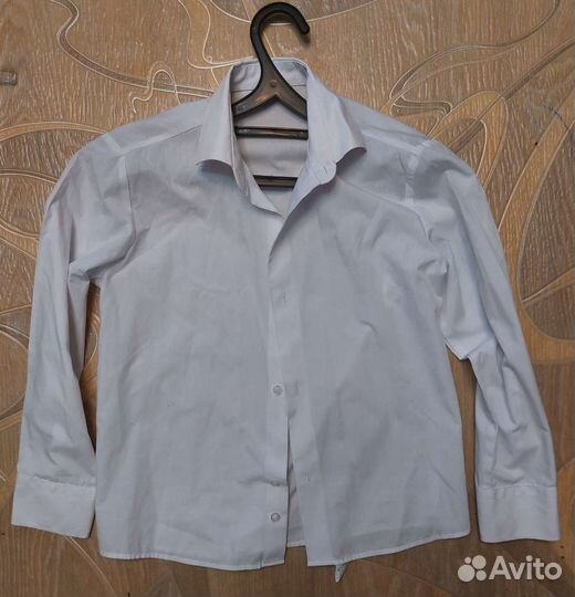 Рубашка школьная белая