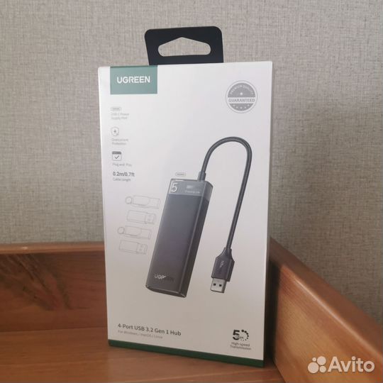 Хаб - USB Ugreen CM653, новый