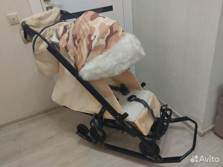 Детские санки коляска