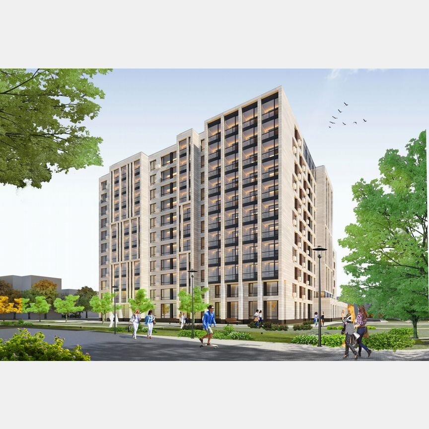 1-к. квартира, 28,9 м², 10/11 эт.