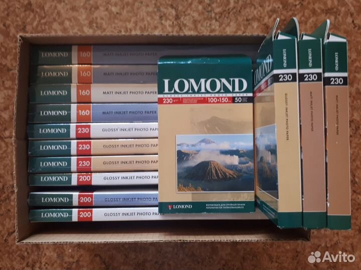 Фотобумага Lomond A4 и A6