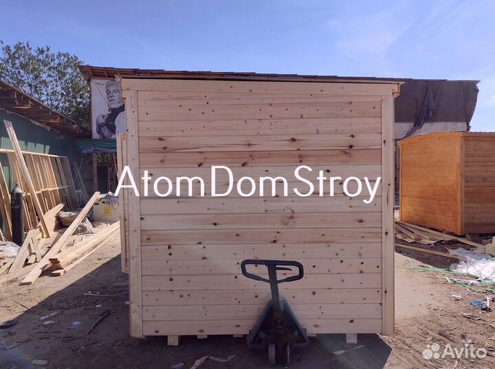 Новые деревянные бытовки