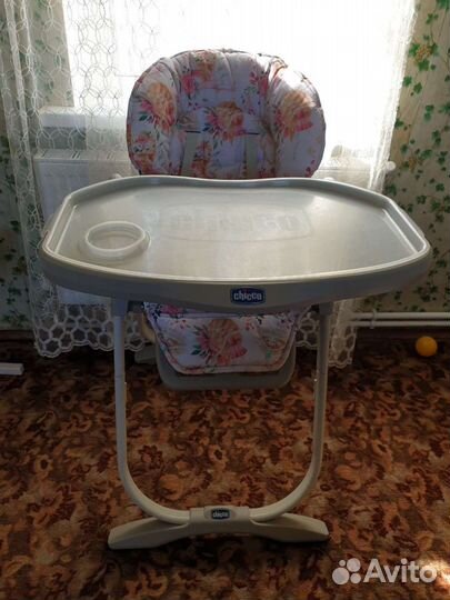 Стульчик для кормления chicco polly magic