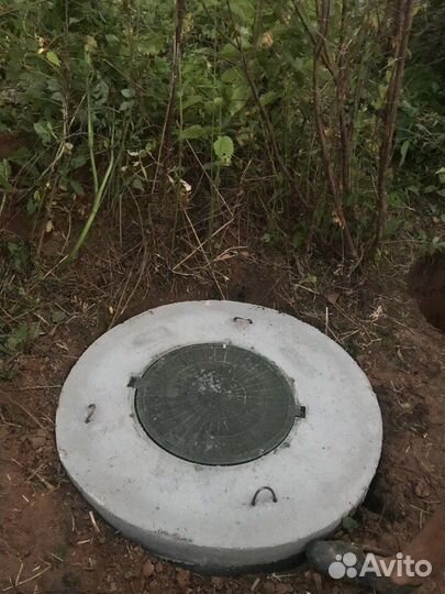 Чистка колодцев, копка септика из колец, колодцы