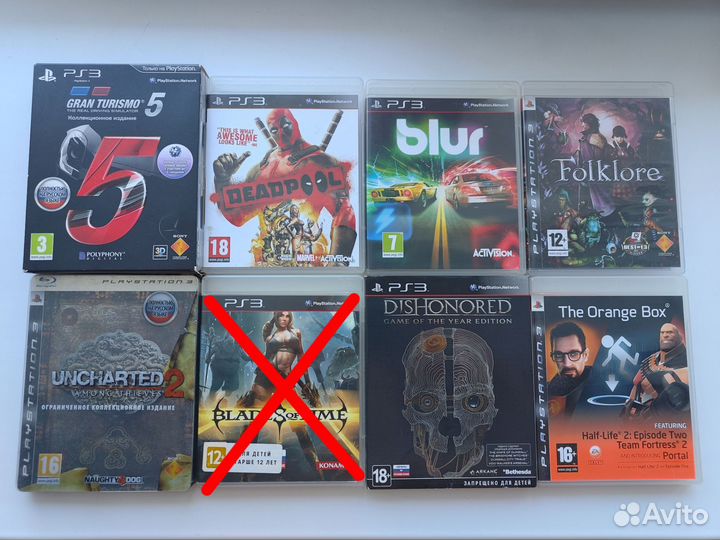 Редкие игры для Sony PlayStation 3