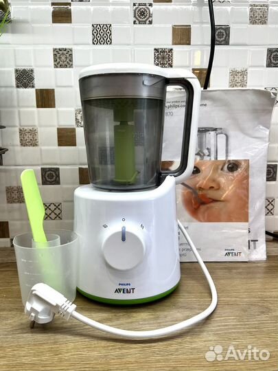 Пароварка блендер philips avent
