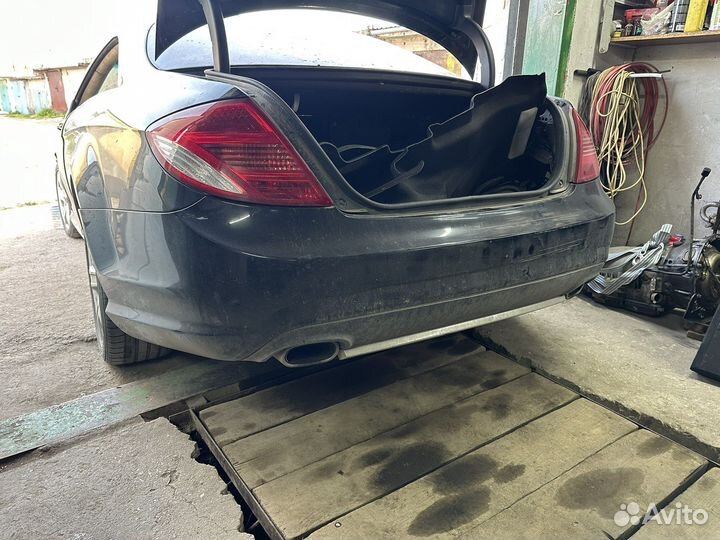 Бампер задний AMG пакет Mercedes C216