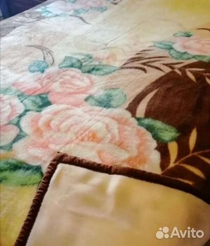 Покрывало, меховое, двойное, двухстороннее 250х220