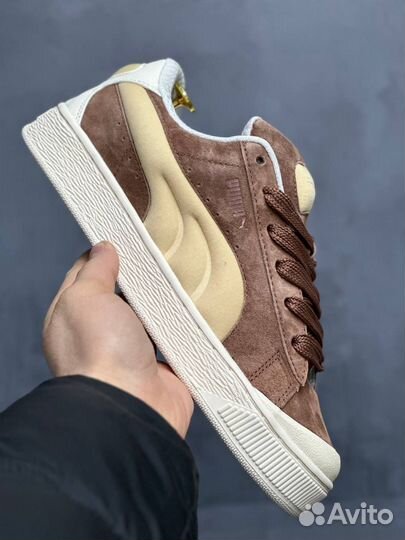 Кроссовки Puma Suede XL Bright Brown