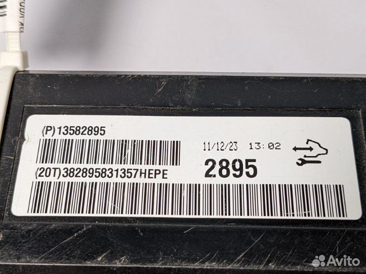 Блок управления печкой Chevrolet Cruze хетчбек