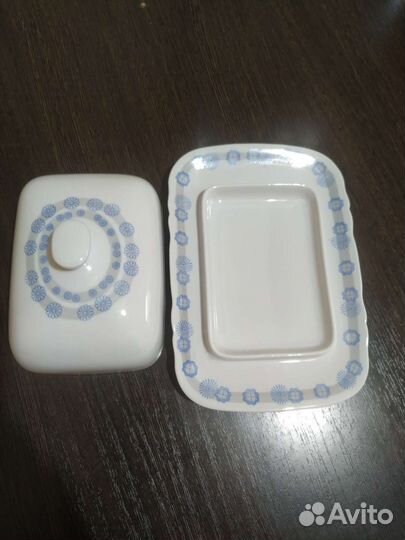 Масленка фарфор гдр