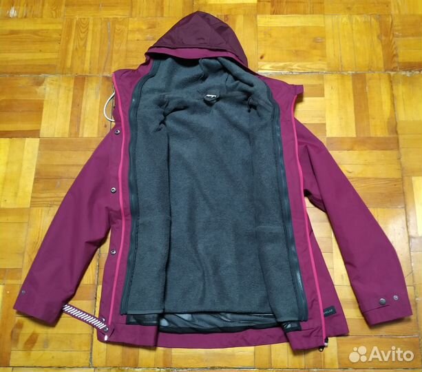 Треккинговая куртка forclaz trevel 100 раз. 46