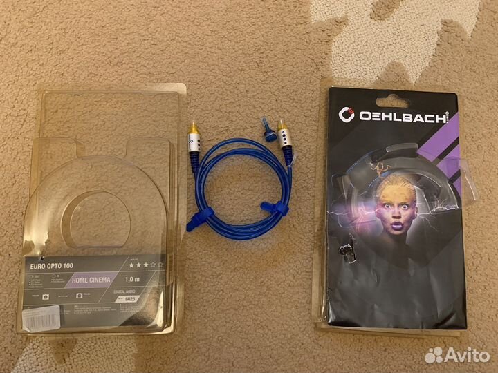 Оптический кабель Oehlbach euro opto 100