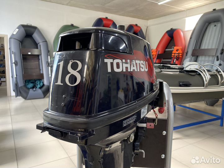 Лодочный мотор Tohatsu (Тохатсу) M18 лс Б/У