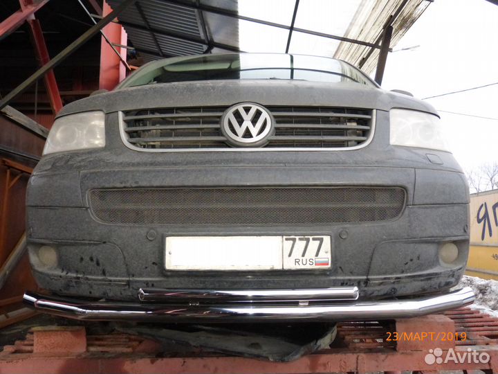 Защита переднего бампера Volkswagen T5