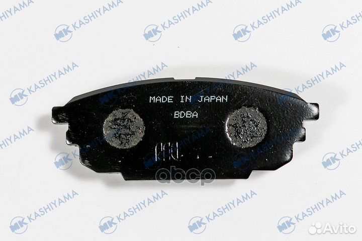 Колодки тормозные, задние D3111 MK kashiyama