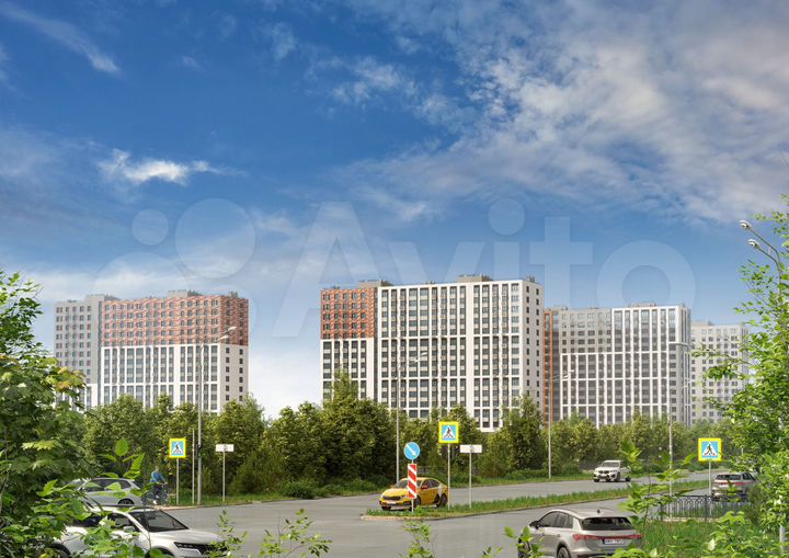 3-к. квартира, 88,4 м², 6/16 эт.