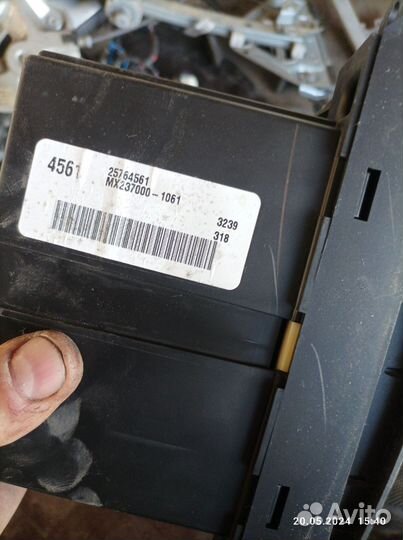 Блок управления климатом Cadillac CTS