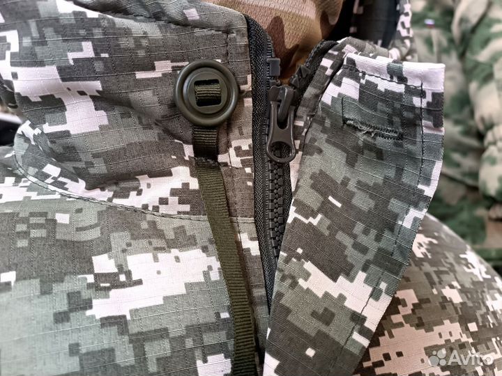 Зимняя горка на флисе