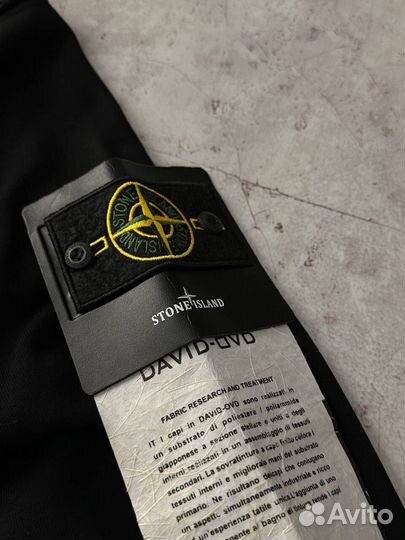 Свитшот Stone Island черный мужской