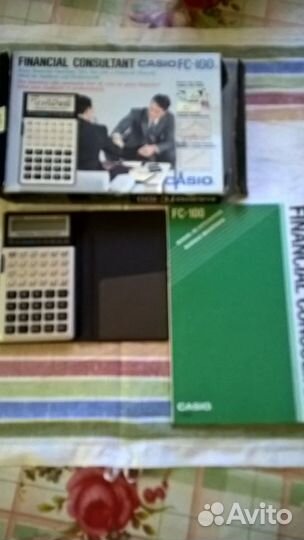 Финансовый калькулятор casio fc-100