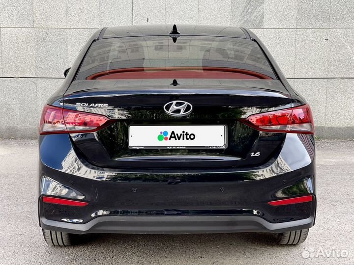 Hyundai Solaris 1.6 AT, 2017, 82 300 км