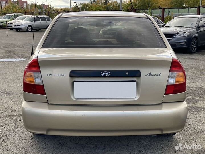 Hyundai Accent 1.5 МТ, 2007, 179 000 км