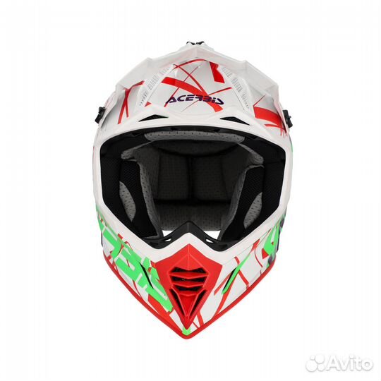 Эндуро Шлем Acerbis X-track 22-06 Green/White