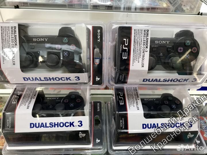 Джойстик Геймпад Беспроводной для Ps 3 Новый