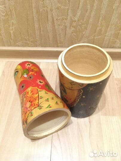 Матрешка-футляр для бутылки