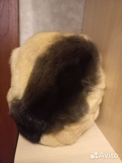 Берет женский норковый