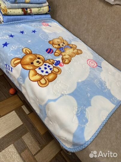 Плед плюшевый